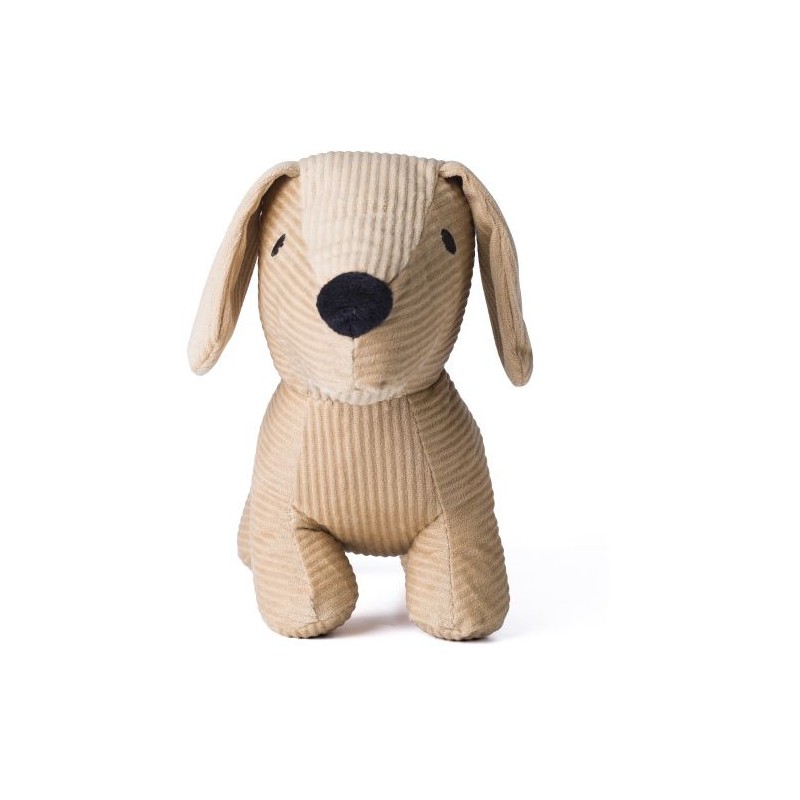 Peluche Chien en Polyester Côtelé - Liza