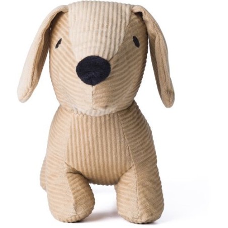 Peluche Chien en Polyester Côtelé - Liza