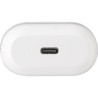 Oreillettes sans fil personnalisées en ABS - Waylon Matières : bambou Couleurs : blanc personnalisable avec votre logo