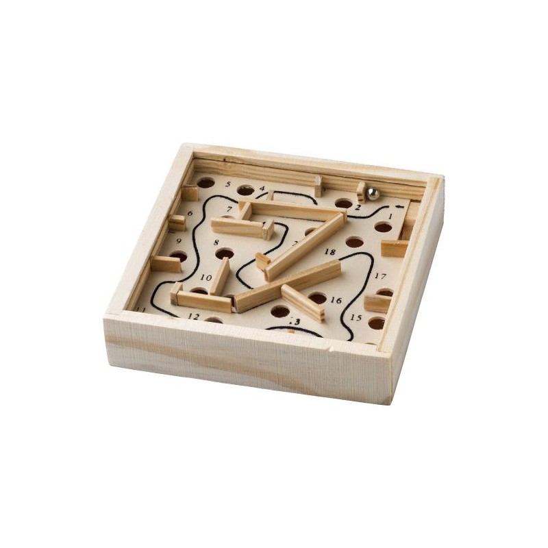 Jeu de patience en bois  personnalisé - Joel Matières : bois Couleurs : brun personnalisable avec votre logo