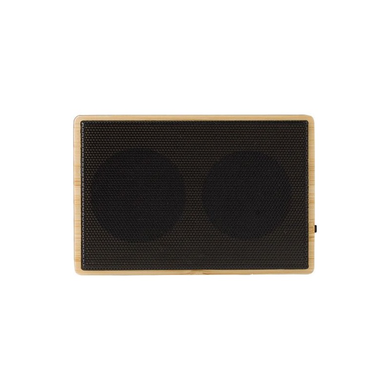 Enceinte sans fil en bambou Fox