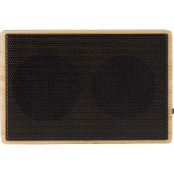 Enceinte sans fil  en bambou - Fox impression haute définition