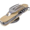 Couverts multifonctionnels s en bambou - Ainsley Matières : bambou Couleurs : brun personnalisable avec votre logo
