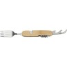 Couverts multifonctionnels s en bambou - Ainsley Matières : bambou Couleurs : brun cadeau entreprise pas cher