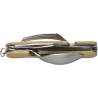 Couverts multifonctionnels s en bambou - Ainsley Matières : bambou Couleurs : brun marquage laser ultra précis