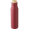 Gourde isotherme personnalisable en acier inoxydable de 500 ml - Christian Matières : acier inoxydable Couleurs : noir marquage 