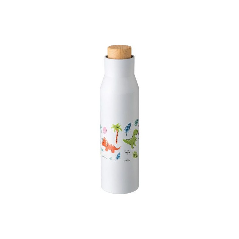 Gourde isotherme personnalisable en acier inoxydable de 500 ml - Christian Matières : acier inoxydable Couleurs : noir livraison