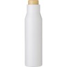 Gourde isotherme personnalisable en acier inoxydable de 500 ml - Christian Matières : acier inoxydable Couleurs : blanc impressi