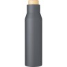 Gourde isotherme personnalisable en acier inoxydable de 500 ml - Christian Matières : acier inoxydable Couleurs : gris personnal