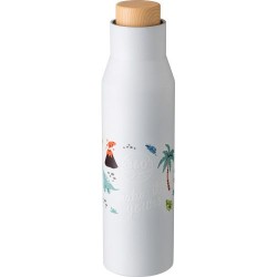 Gourde isotherme personnalisable en acier inoxydable de 500 ml - Christian Matières : acier inoxydable Couleurs : bordeaux acces