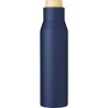 Gourde isotherme personnalisable en acier inoxydable de 500 ml - Christian Matières : acier inoxydable Couleurs : bleu marine ca