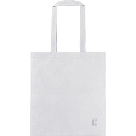 Sac shopping  en rPET non-tissé personnalisé Ryder Matières : PET recyclé Couleurs : blanc marquage laser ultra précis