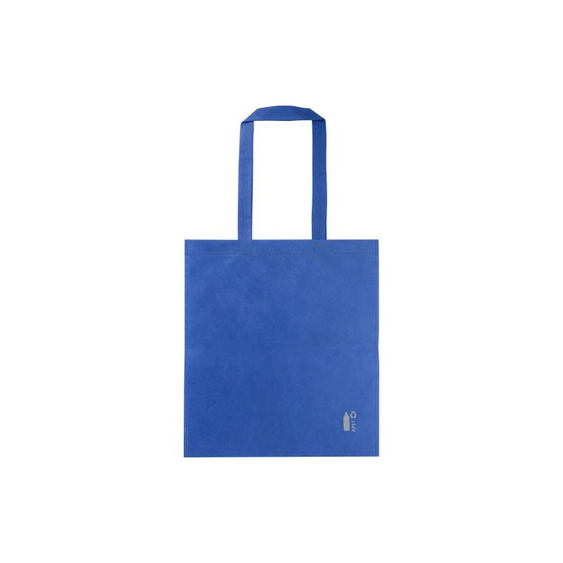 Sac shopping  en rPET non-tissé personnalisé Ryder Matières : PET recyclé Couleurs : blanc livraison express 24h 48h