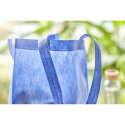 Sac shopping  en rPET non-tissé personnalisé Ryder Matières : PET recyclé Couleurs : brun cadeau collaborateur premium