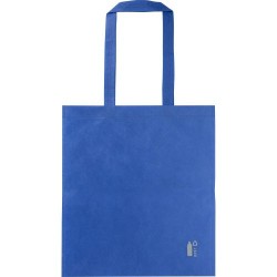 Sac shopping  en rPET non-tissé personnalisé Ryder Matières : PET recyclé Couleurs : bleu cobalt cadeau client original