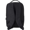 Sac à dos personnalisé en polyester rPET pour ordinateur Jesse Matières : alliage Couleurs : noir personnalisable avec votre log