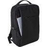 Sac à dos personnalisé en polyester rPET pour ordinateur Jesse Matières : alliage Couleurs : noir marquage laser ultra précis