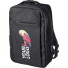 Sac à dos personnalisé en polyester rPET pour ordinateur Jesse Matières : alliage Couleurs : noir livraison express 24h 48h