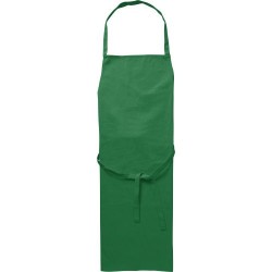 Tablier de cuisine en polyester personnalisé Mindy Matières : polyester Couleurs : vert impression haute définition