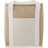 Sac isotherme  en jute personnalisé - Raveena, idéal pour vos sorties Matières : coton Couleurs : brun