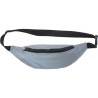 Sac banane réfléchissant personnalisé - Jocelyn, objets publicitaires Matières : polyester Couleurs : argenté