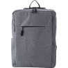 Sac à dos en polyester personnalisé pour ordinateur - Carlito Matières : polyester Couleurs : noir marquage laser ultra précis