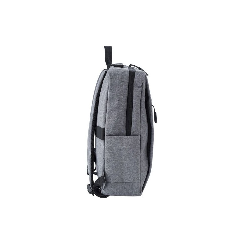 Sac à dos en polyester personnalisé pour ordinateur - Carlito Matières : polyester Couleurs : noir livraison express 24h 48h