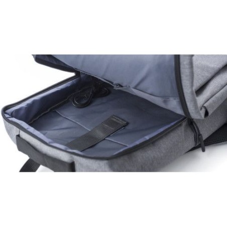 Sac à dos en polyester personnalisé pour ordinateur - Carlito Matières : polyester Couleurs : noir accessoire événementiel uniqu