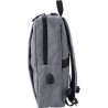 Sac à dos en polyester personnalisé pour ordinateur - Carlito Matières : polyester Couleurs : gris personnalisation rapide en Fr