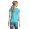 T-Shirt Femme Personnalisé 190g Confort et Style - Imperial Women Matières : coton Taille textile : XXL Couleurs : bleu atoll ob