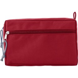 Trousse de toilette  en rPET personnalisée - Natasha Matières : fer Couleurs : noir 2