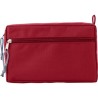 Trousse de toilette  en rPET personnalisée - Natasha Matières : fer Couleurs : rouge cadeau entreprise pas cher