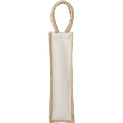 Sac à vin personnalisé en coton - Brett, cadeau idéal Matières : coton Couleurs : brun 2