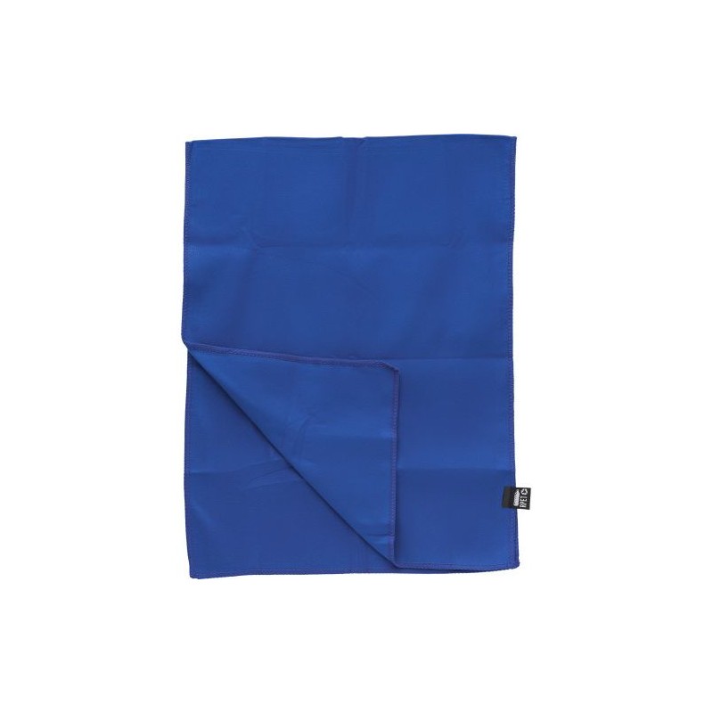Serviette de sport  en rPET Brunilda Matières : PET recyclé Couleurs : gris goodies publicitaire événementiel
