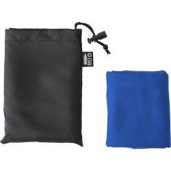 Serviette de sport  en rPET Brunilda Matières : PET recyclé Couleurs : bleu cobalt personnalisable avec votre logo