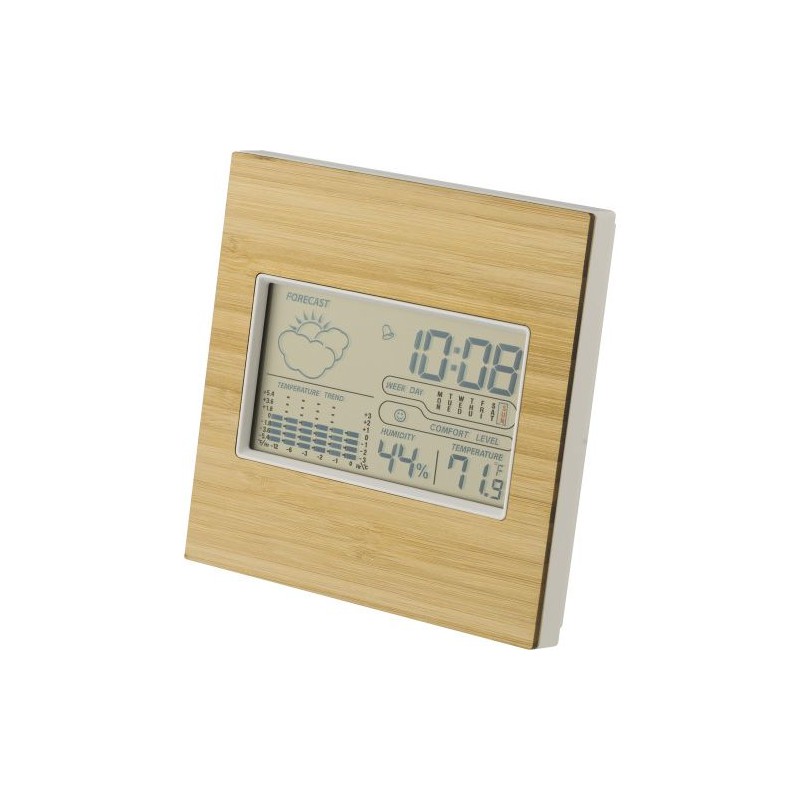 Station Météo en Bambou Lia - Élégance Naturelle