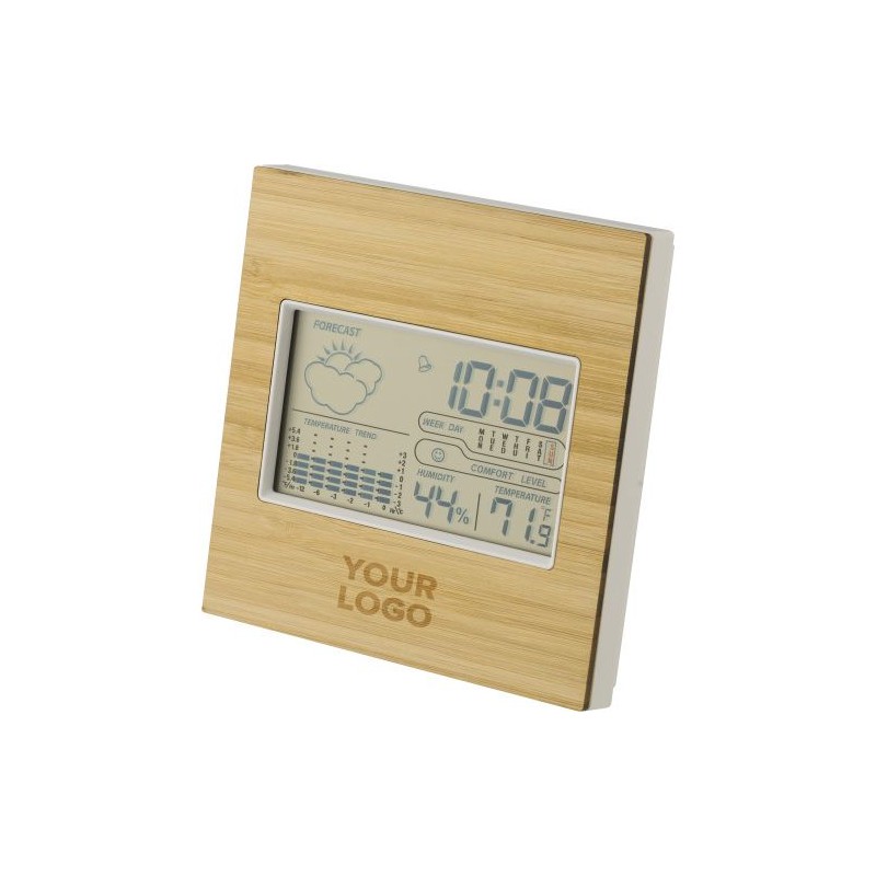 Station Météo en Bambou Lia - Élégance Naturelle