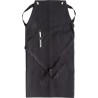 Tablier personnalisé en polyester et coton - Liana Matières : coton Couleurs : noir personnalisable avec votre logo