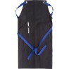Tablier personnalisé en polyester et coton - Liana Matières : coton Couleurs : bleu cobalt cadeau entreprise pas cher