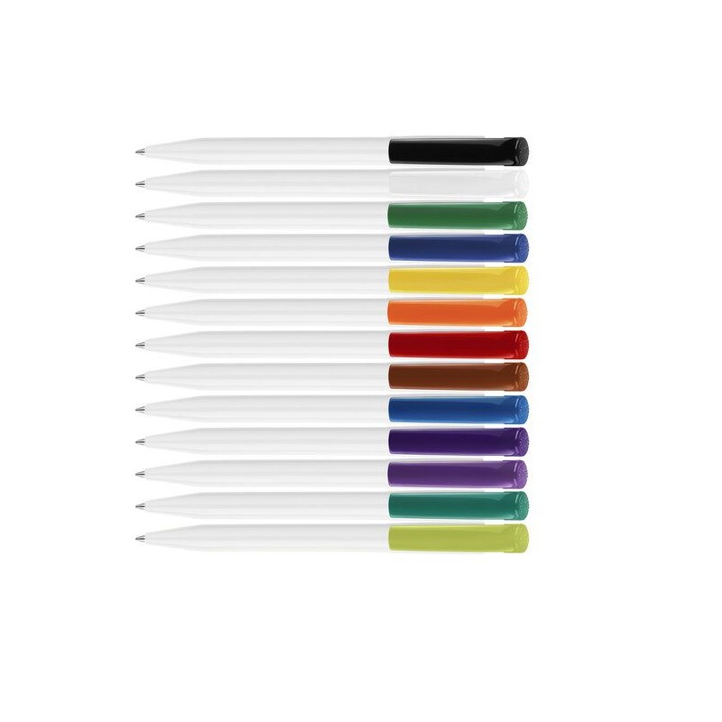 Stylo à bille personnalisé en ABS - S45, cadeau d'entreprise Matières : plastique Couleurs : émeraude personnalisable avec votre