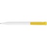 Stylo à bille personnalisé en ABS - S45, cadeau d'entreprise Matières : plastique Couleurs : jaune impression logo haute qualité