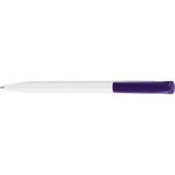 Stylo à bille personnalisé en ABS - S45, cadeau d'entreprise Matières : plastique Couleurs : pourpre cadeau entreprise pas cher
