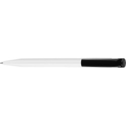 Stylo à bille personnalisé en ABS - S45, cadeau d'entreprise Matières : plastique Couleurs : noir impression haute définition