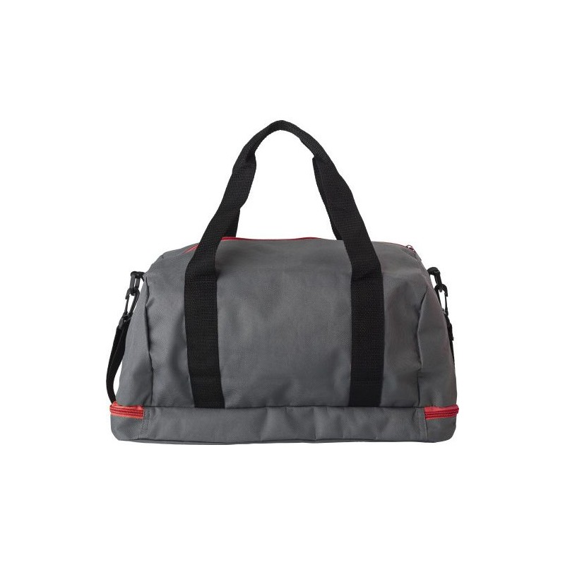 Sac de sport  en polyester - Lemar Matières : nylon Couleurs : rouge personnalisable avec votre logo