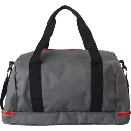 Sac de sport  en polyester - Lemar Matières : nylon Couleurs : rouge personnalisable avec votre logo