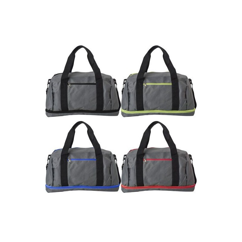 Sac de sport  en polyester - Lemar Matières : nylon Couleurs : rouge accessoire événementiel unique