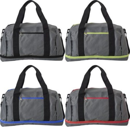 Sac de sport  en polyester - Lemar Matières : nylon Couleurs : rouge accessoire événementiel unique