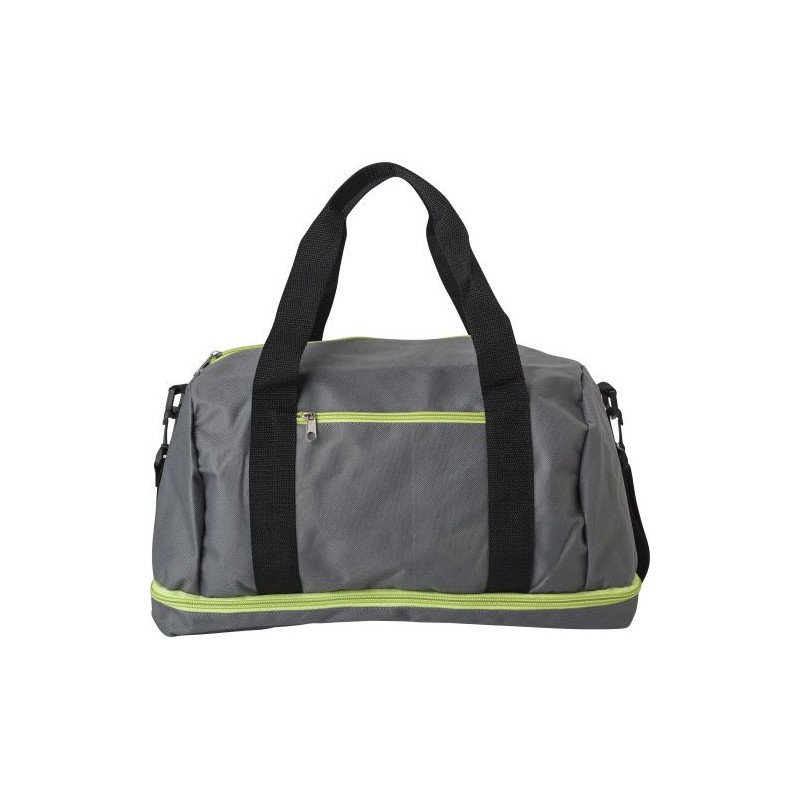 Sac de sport  en polyester - Lemar Matières : nylon Couleurs : rouge goodies personnalisé en stock