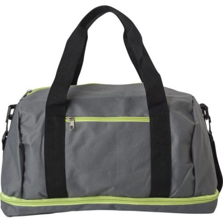 Sac de sport  en polyester - Lemar Matières : nylon Couleurs : rouge goodies personnalisé en stock