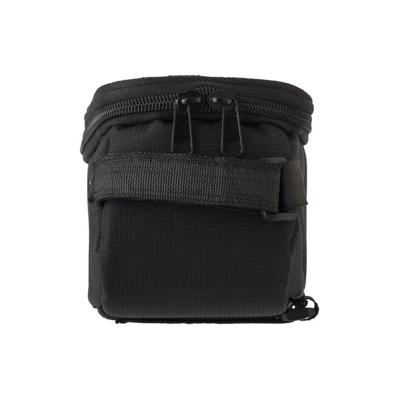 Sacoche  en polyester 600D pour vélo Priya Matières : nylon Couleurs : noir personnalisable avec votre logo